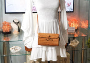 Rattan Bowl Wallet - Handwoven Crossbody Clutch | Handmade Artisan Bag Authentic Indonesia Imported