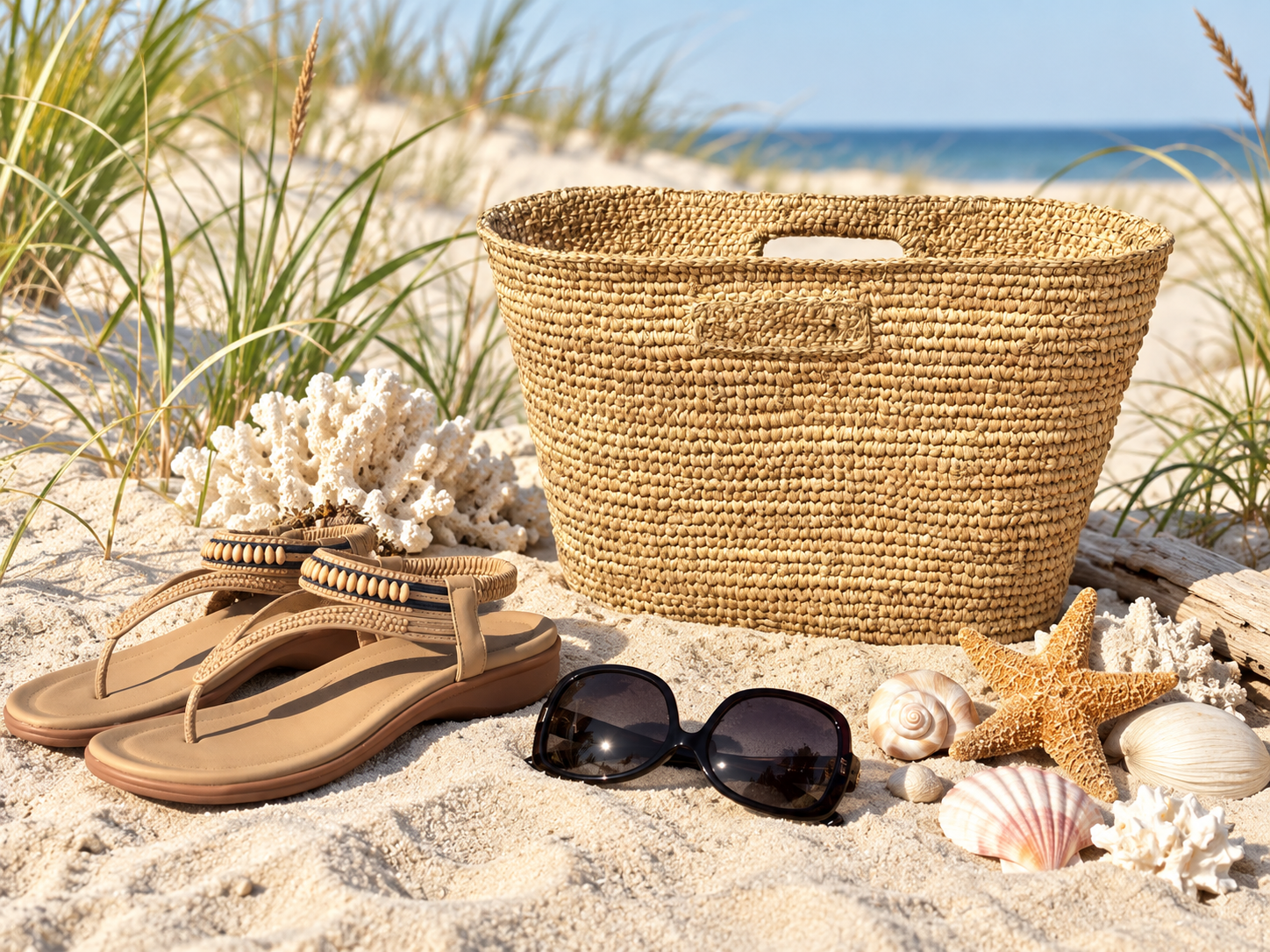 SunlitCoastalBeachToteFlatLay.png