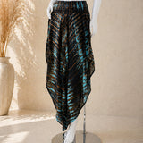 Boho Harem Pants - Lightweight, Flowy Casual Beachwear
